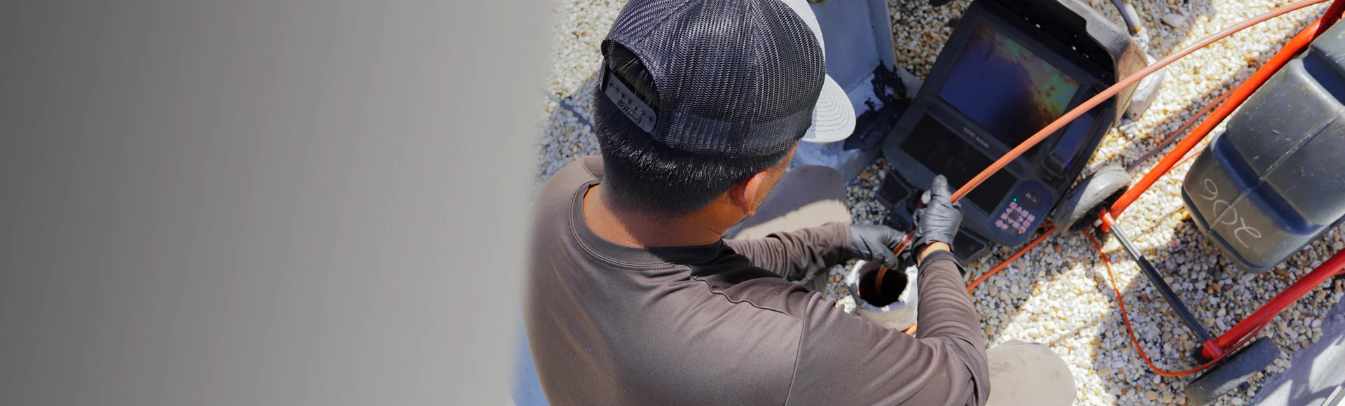 PRS performing pipe inspection services in Irvine & Long Beach California